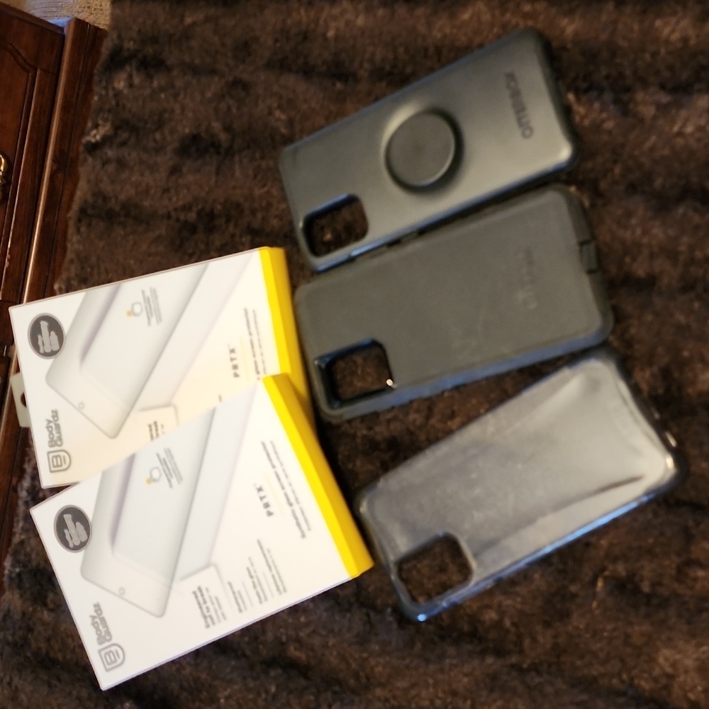 S20 plus cases & screen protector bundle